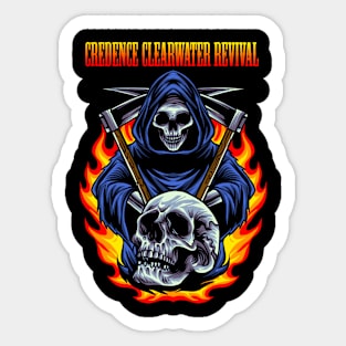 CREDENCE CLEARWATER BAND Sticker